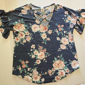 7th Ray Floral Shirt
